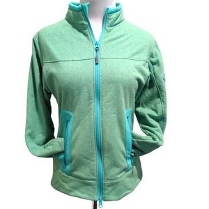 Peter Millar warmth full zip jacket, soft inside, Visit Raleigh, women's small